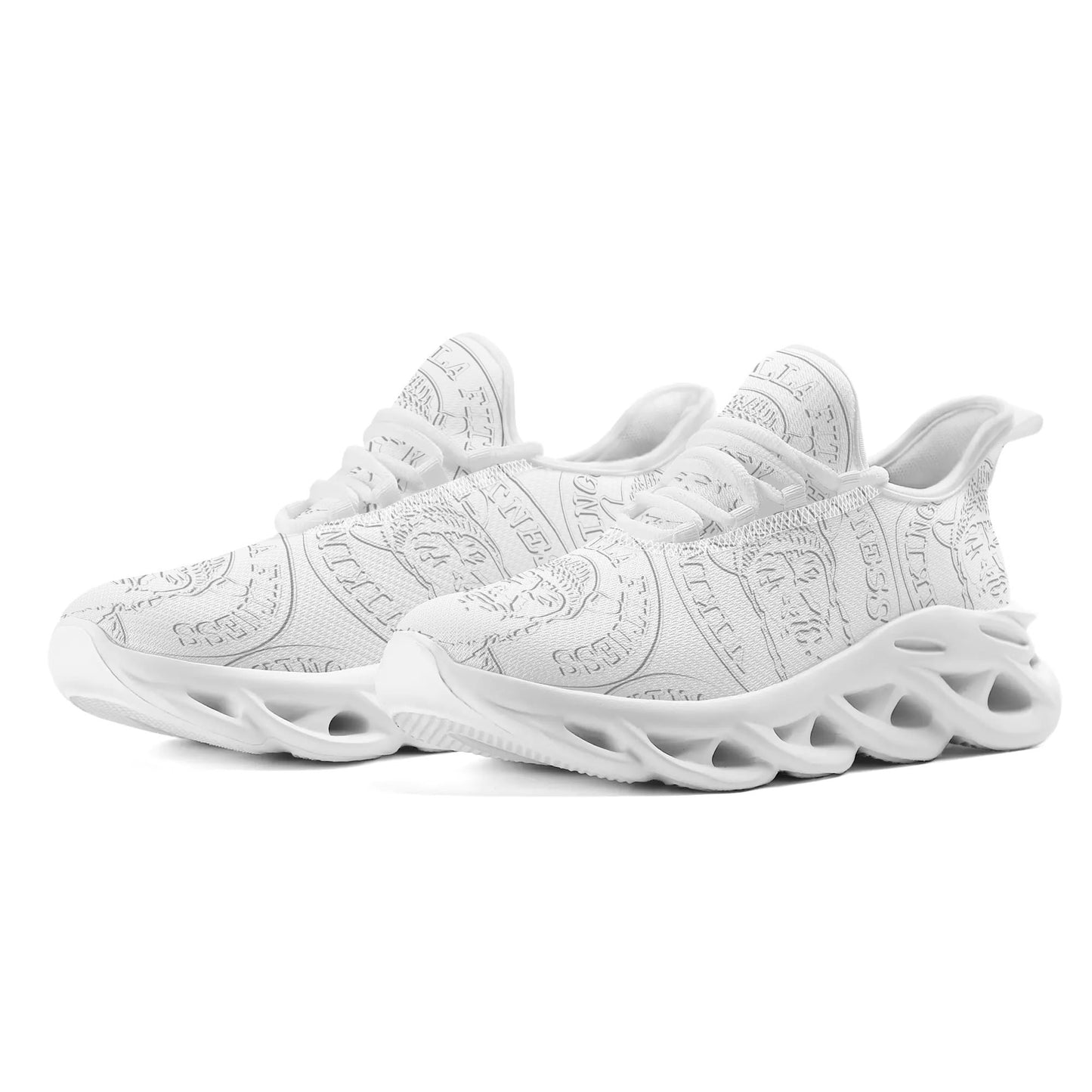 0 Embossy logo kicks - White