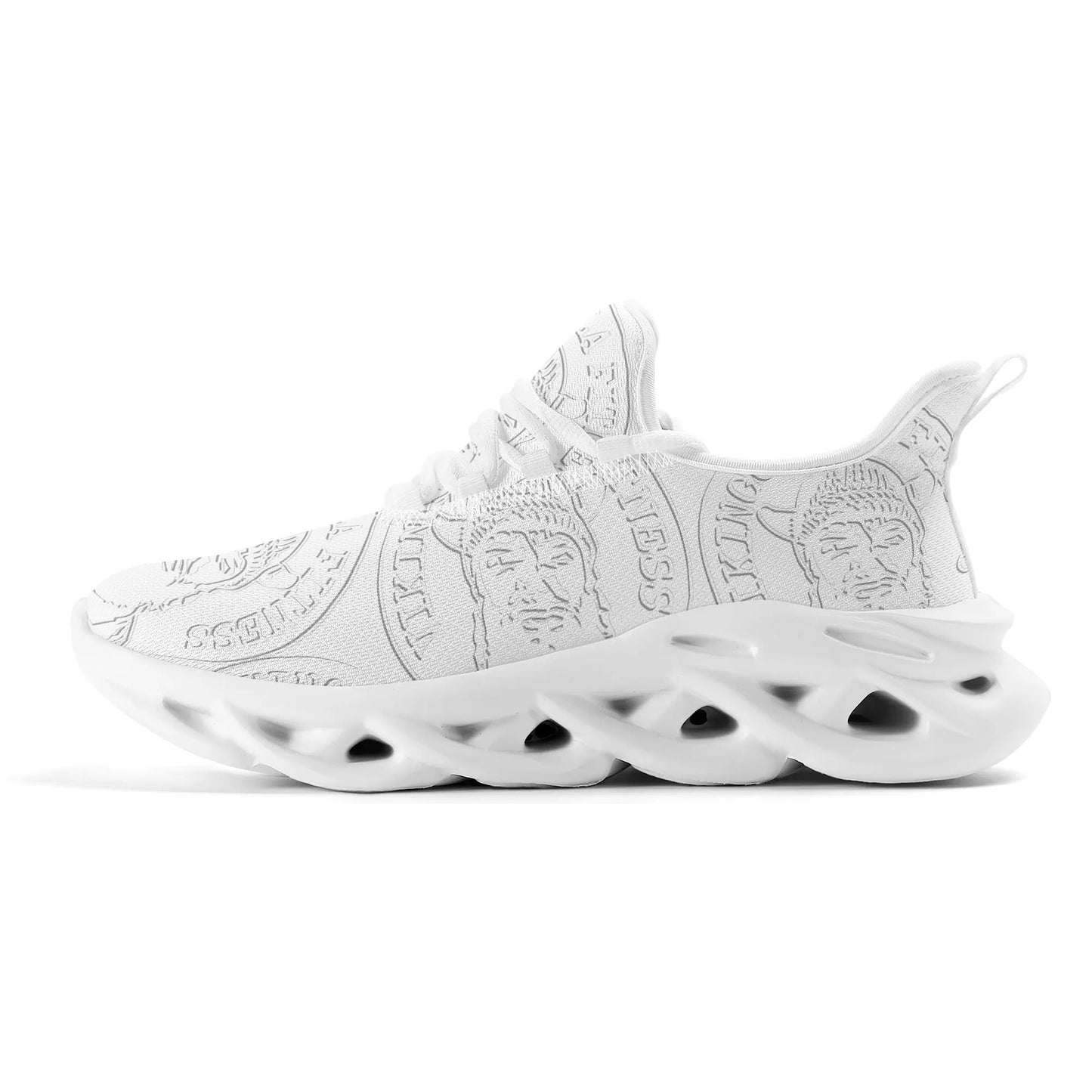 0 Embossy logo kicks - White