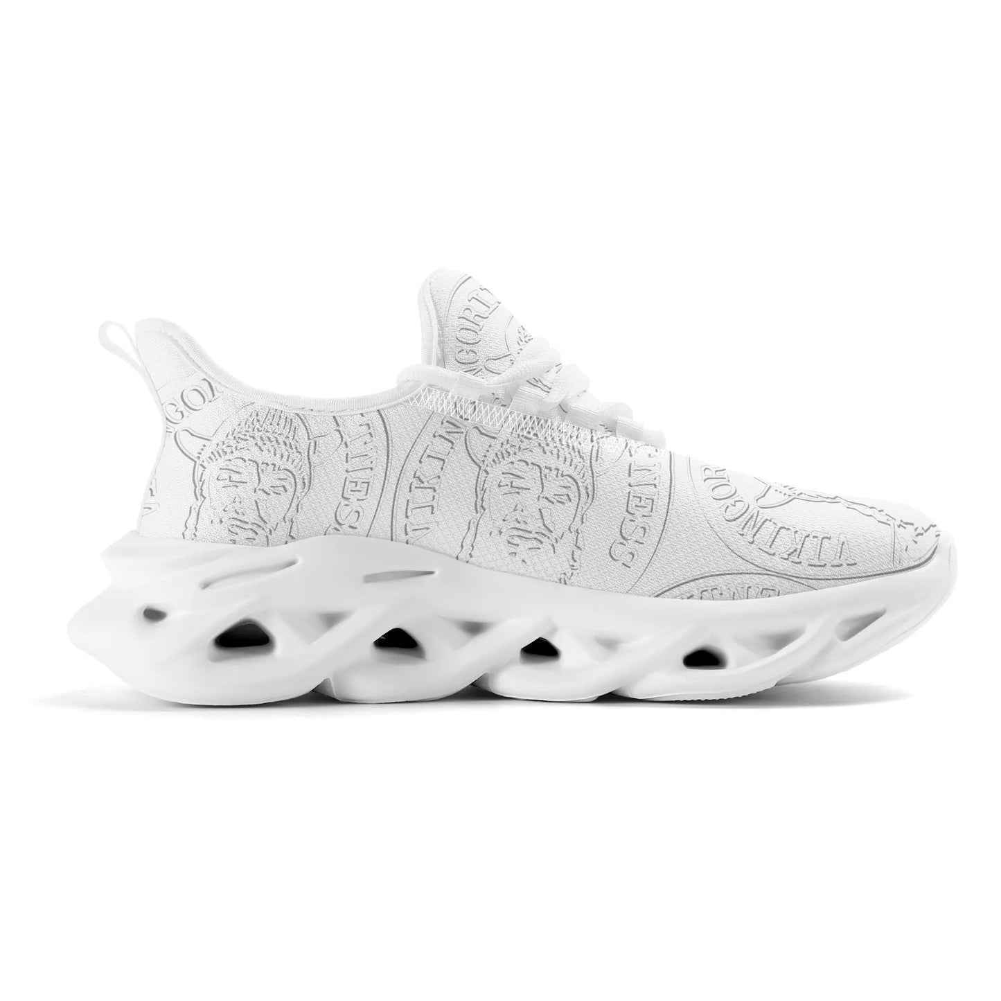 0 Embossy logo kicks - White
