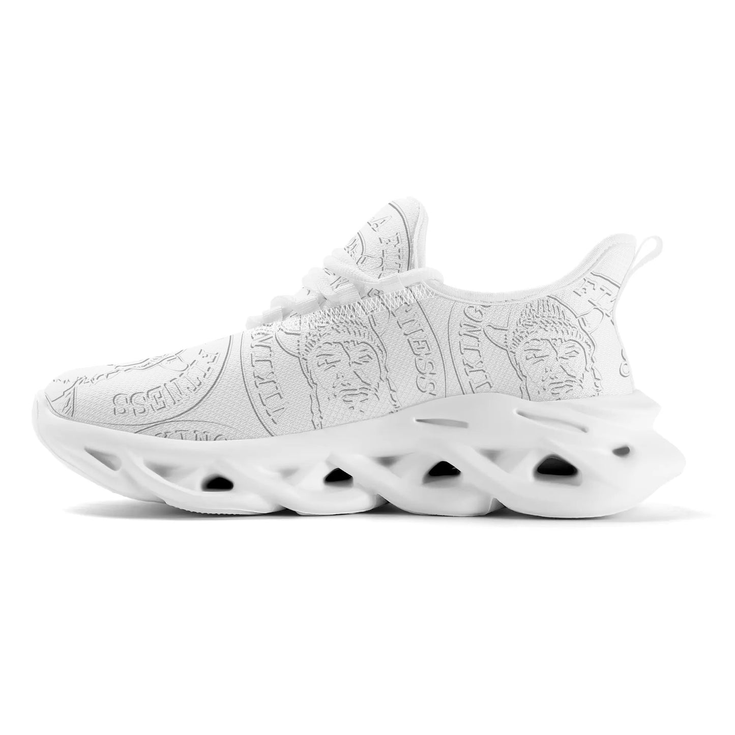 0 Embossy logo kicks - White