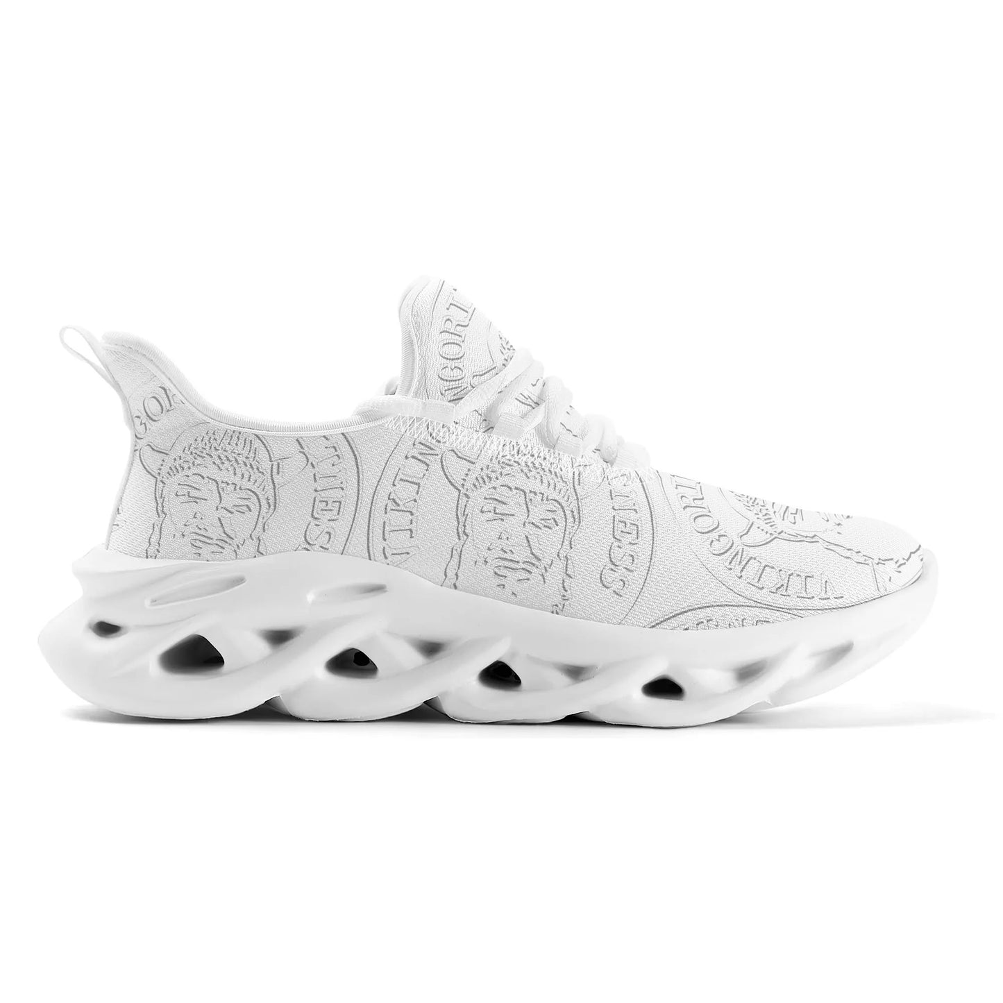 0 Embossy logo kicks - White