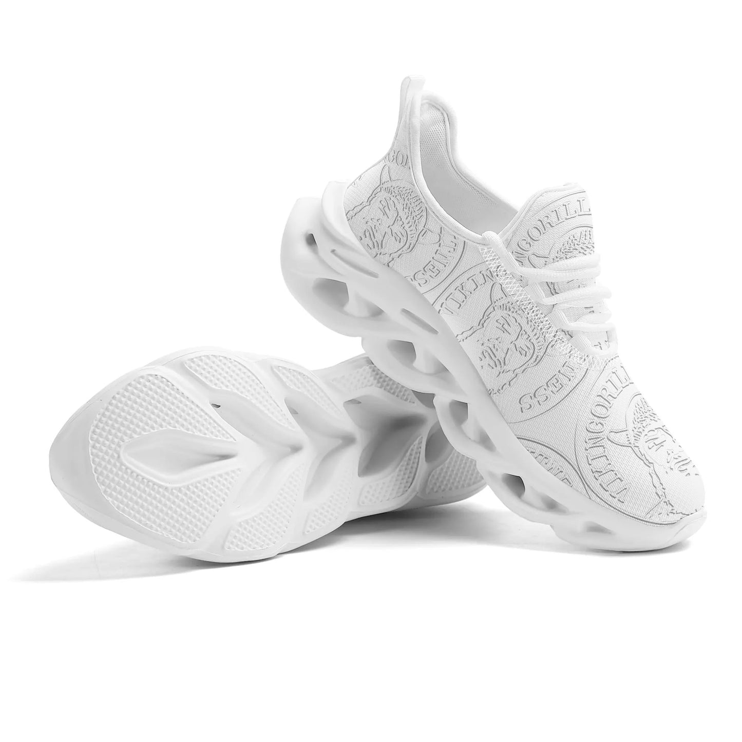 0 Embossy logo kicks - White
