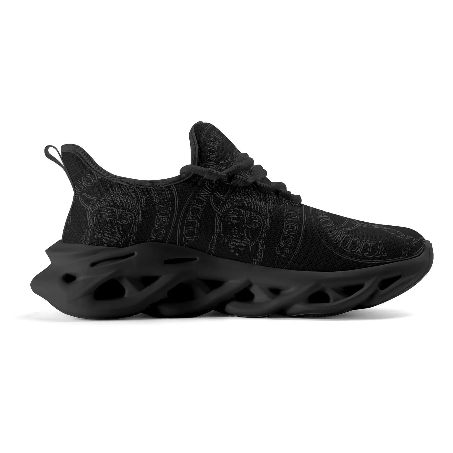 0 Embossy Logo Kicks - Black