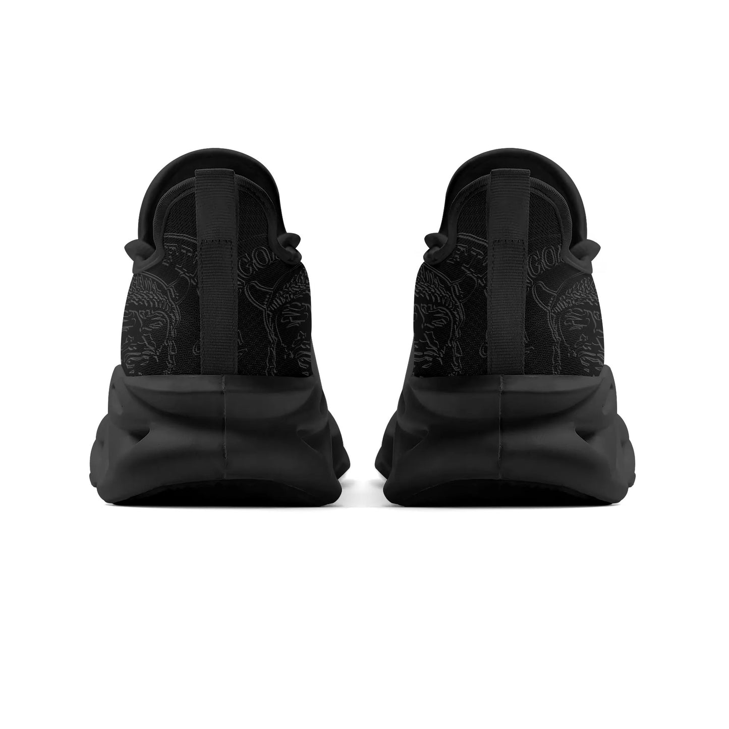 0 Embossy Logo Kicks - Black