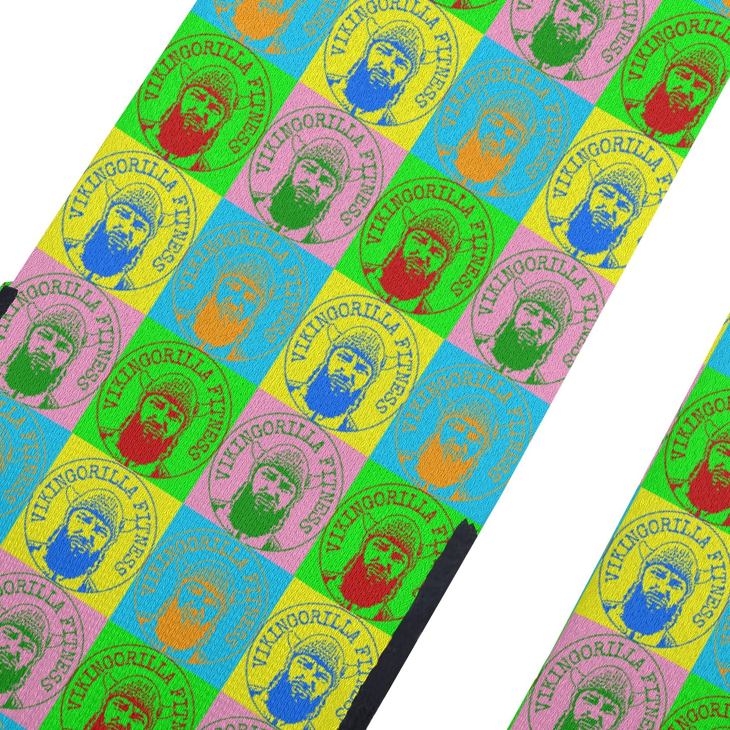00 Vikingorilla Fitness Pop-art Crew Socks