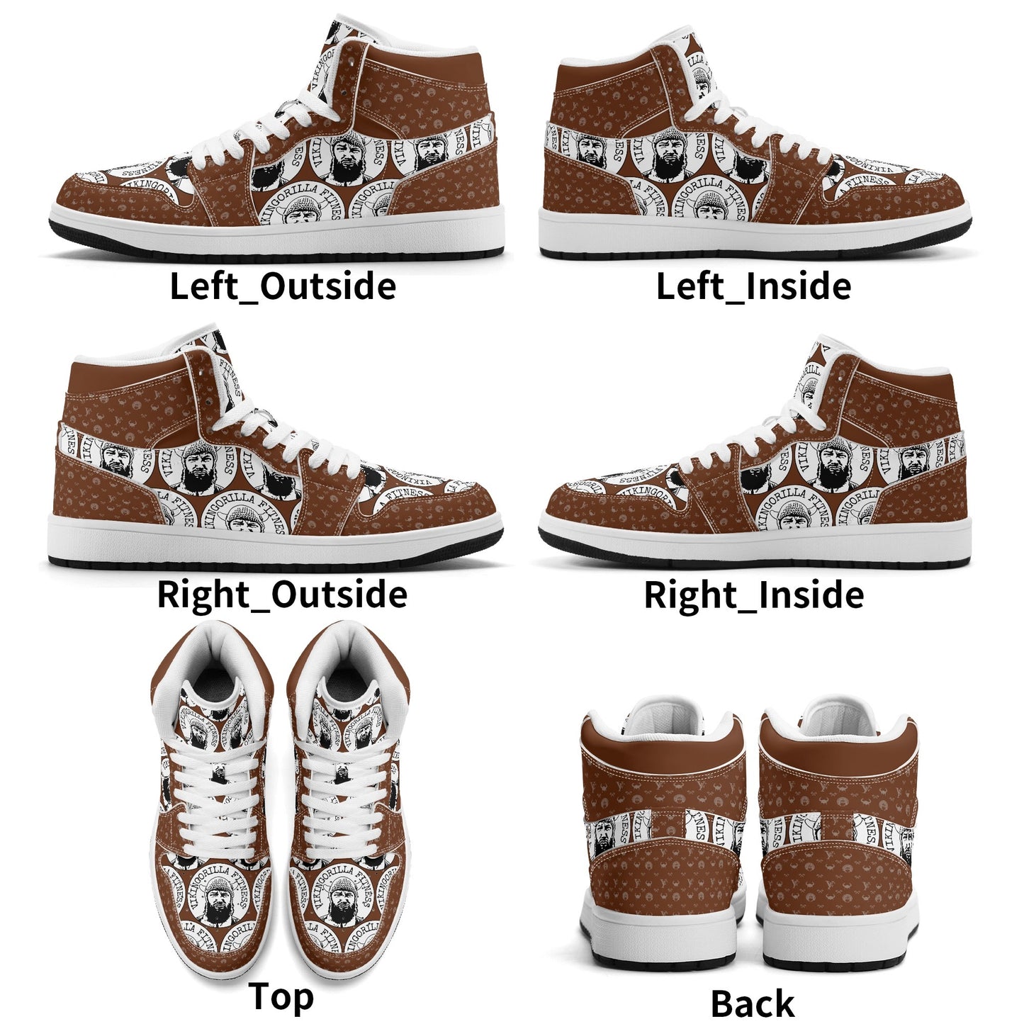 00 Shoey Vitton - High Top Sneakers *LIMITED EDITION*