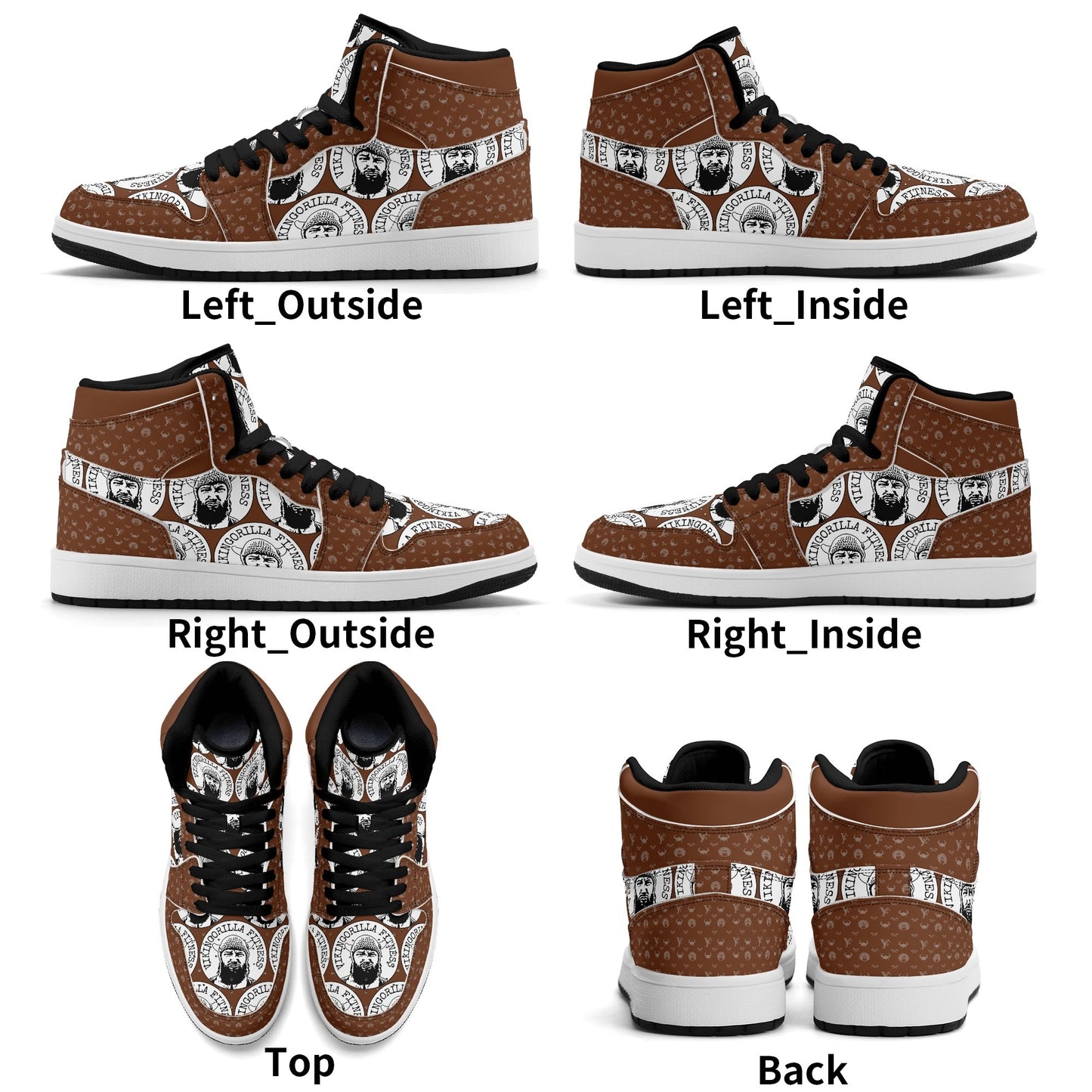 00 Shoey Vitton - High Top Sneakers *LIMITED EDITION*