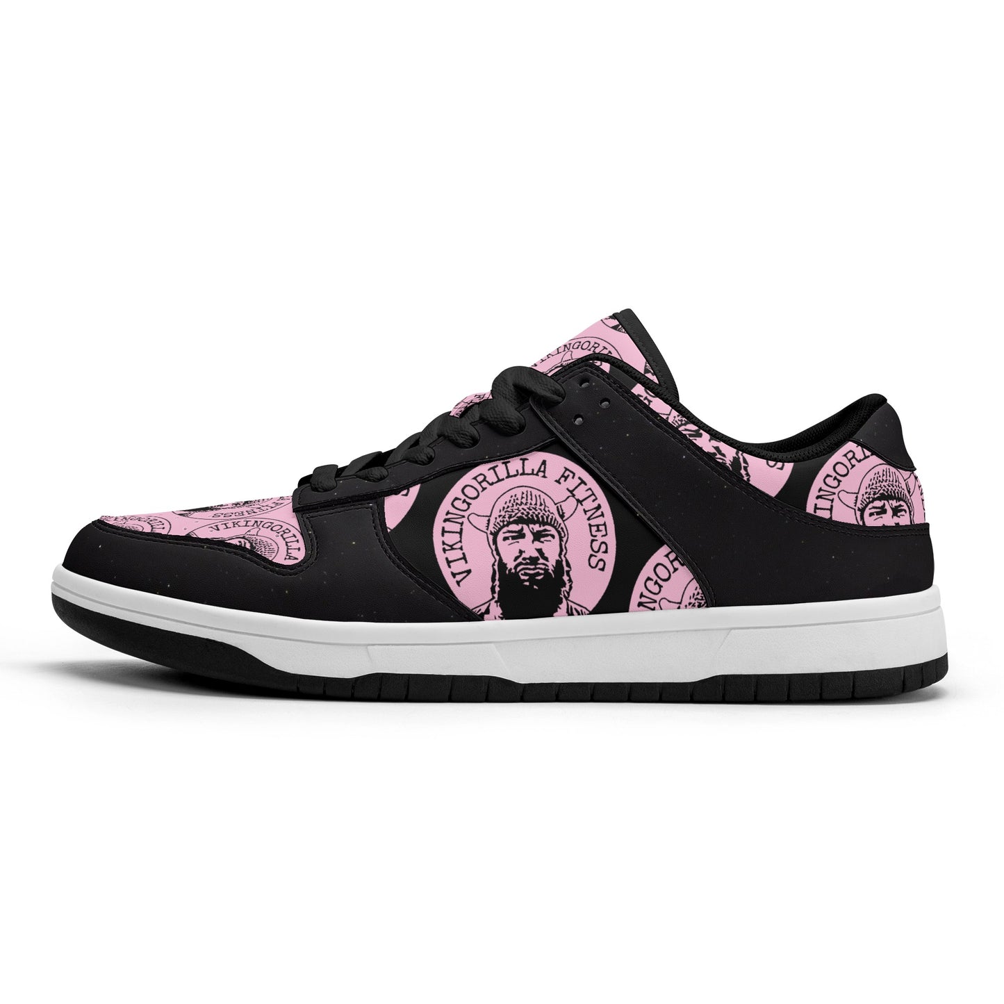 Shoes Womens Dunk Stylish Low Top Leather Sneakers *PINK*