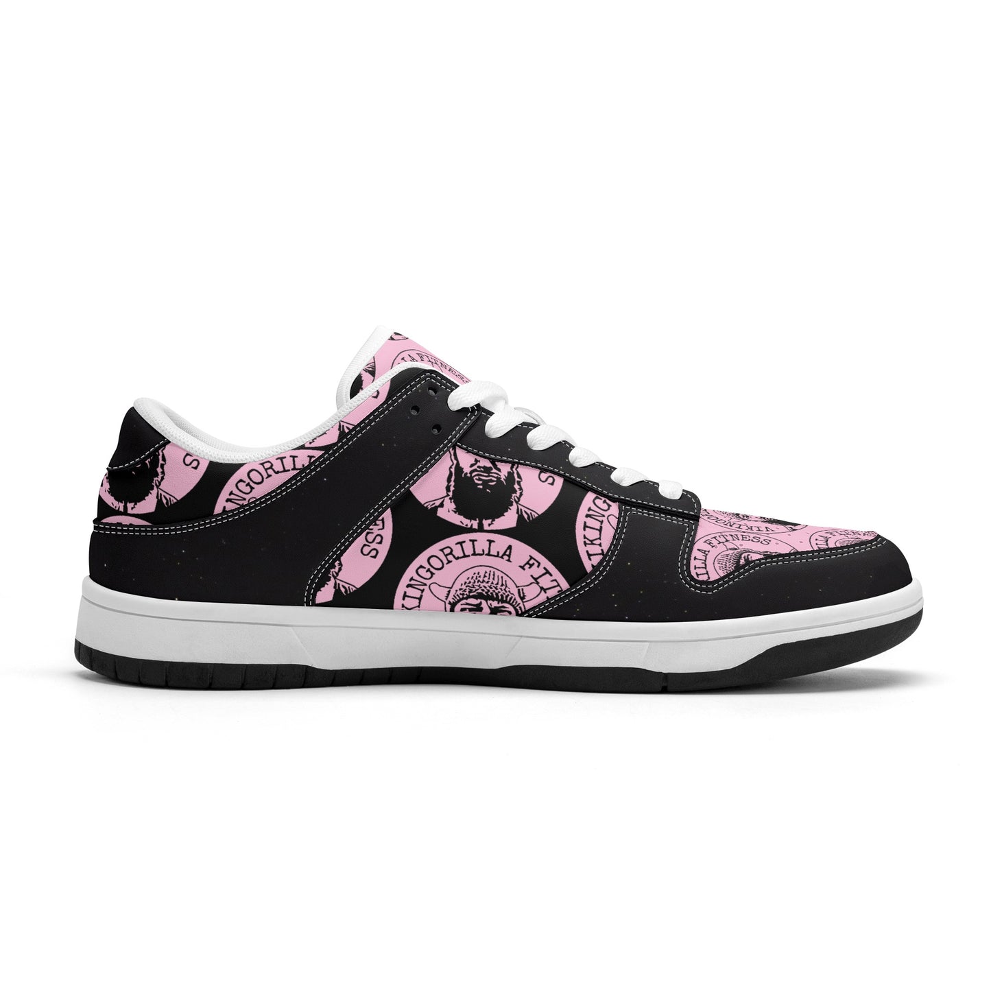 Shoes Womens Dunk Stylish Low Top Leather Sneakers *PINK*