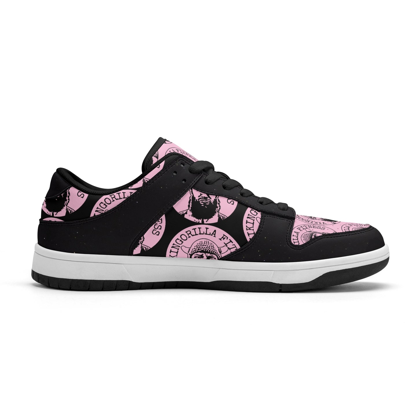 Shoes Womens Dunk Stylish Low Top Leather Sneakers *PINK*