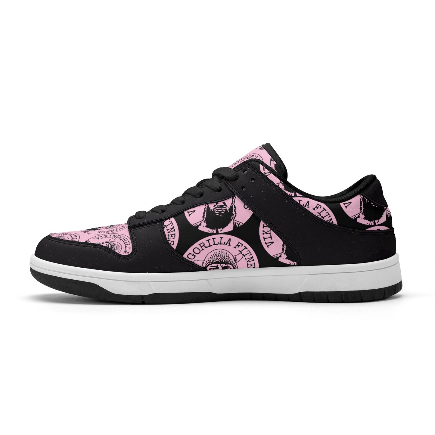 Shoes Womens Dunk Stylish Low Top Leather Sneakers *PINK*