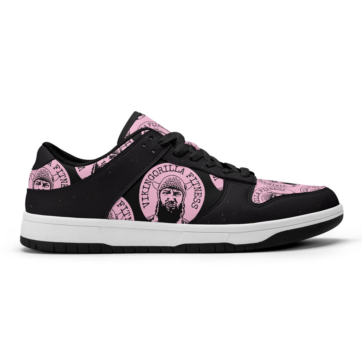 Shoes Womens Dunk Stylish Low Top Leather Sneakers *PINK*