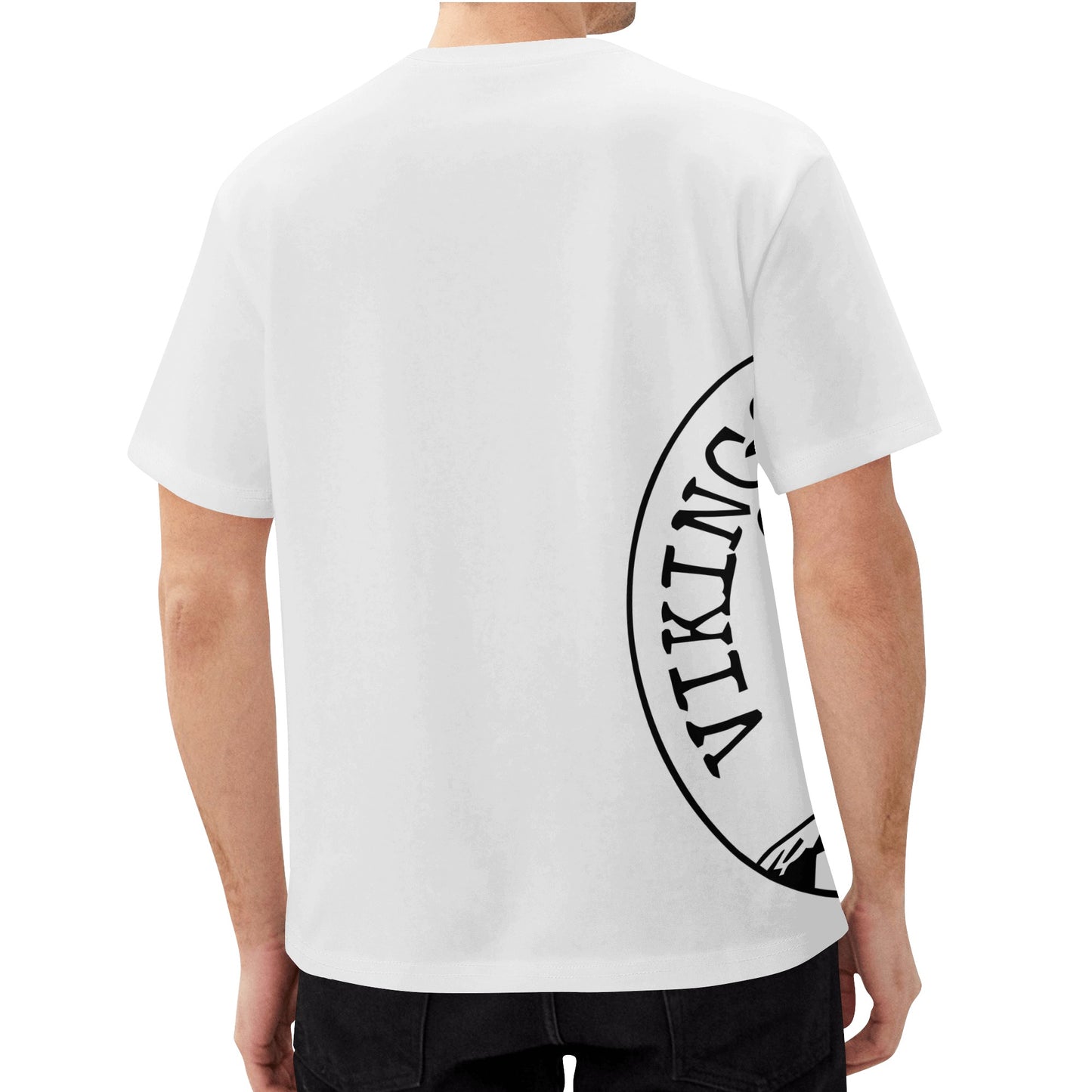 Shirts 0100 - Wrap-around Vikingorilla Short Sleeve T-Shirt