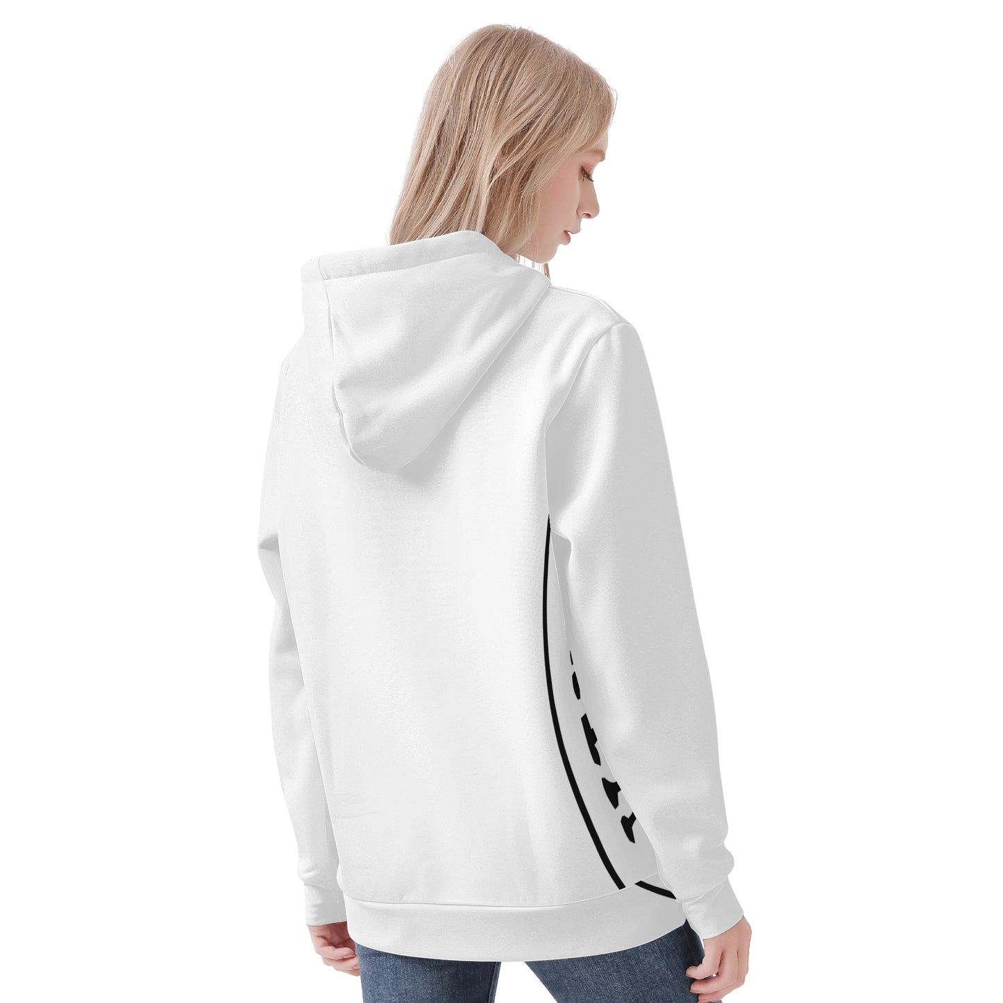 Hoodies - Women's Oversize print Vikingorilla Fitness Hoodie