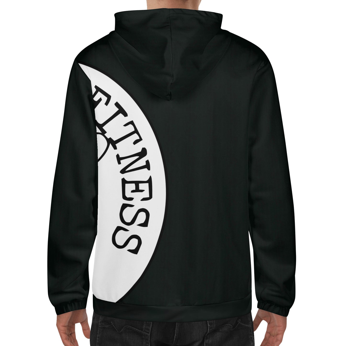 Hoodies - Unisex Oversized Print Vikingorilla Fitness Hoodie