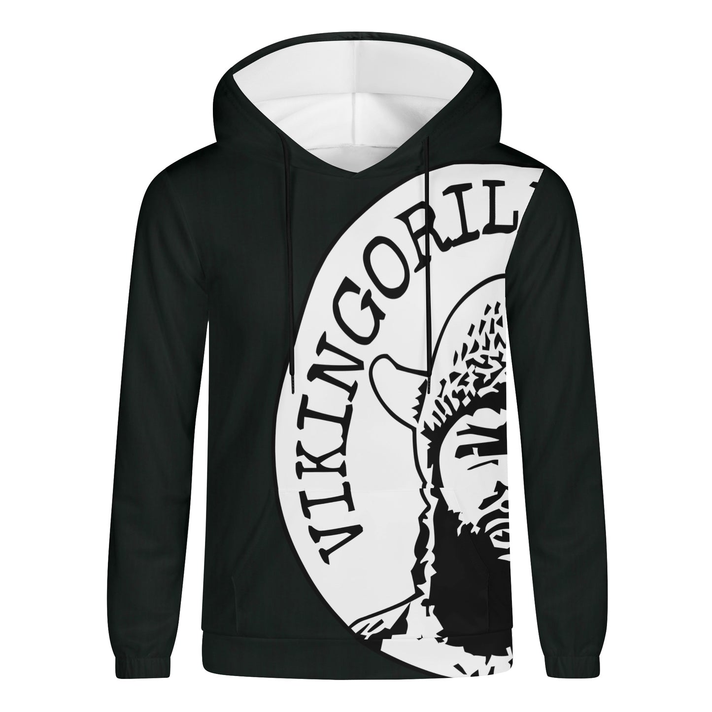 Hoodies - Unisex Oversized Print Vikingorilla Fitness Hoodie