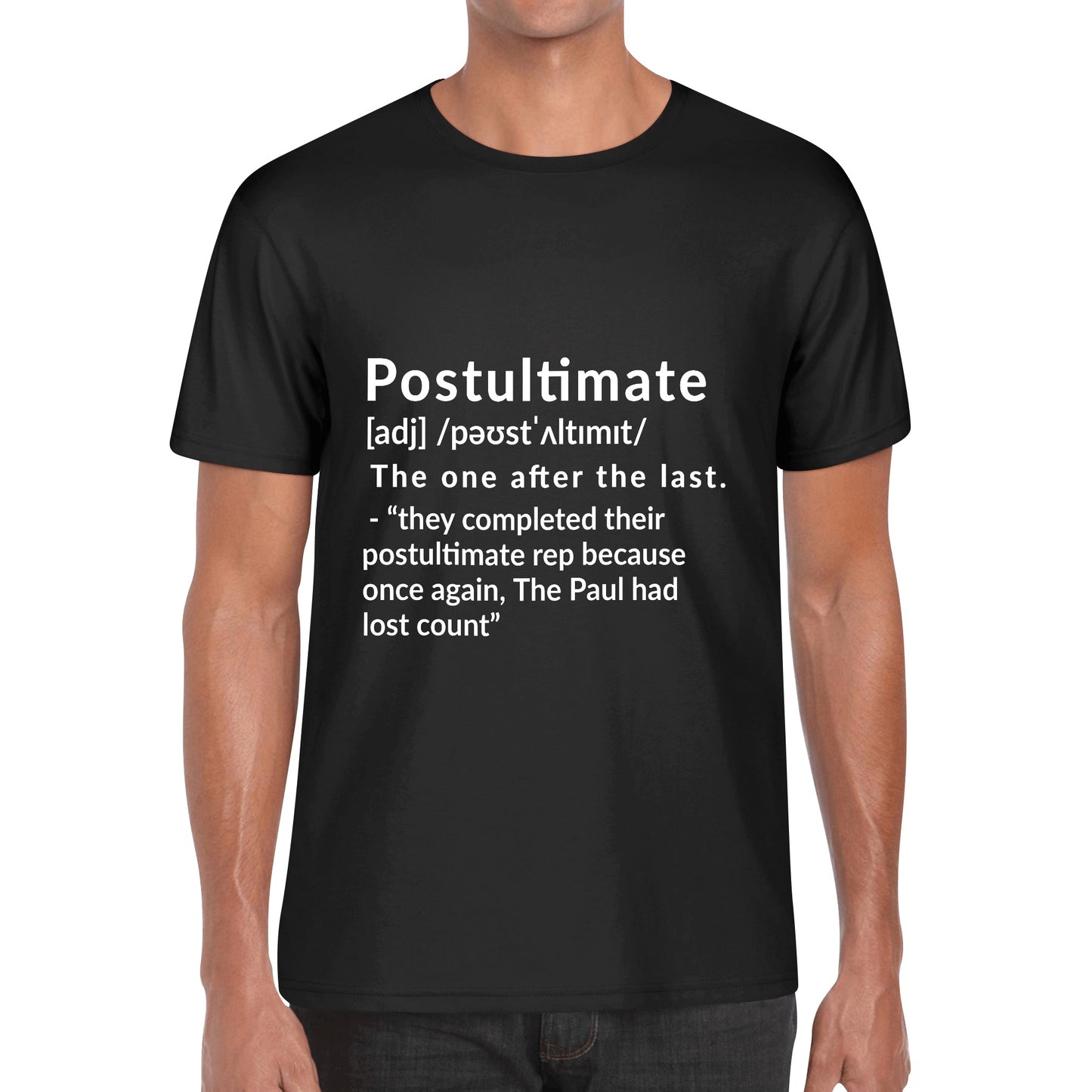 Shirts 0101 - “Postultimate” Cotton T Shirt