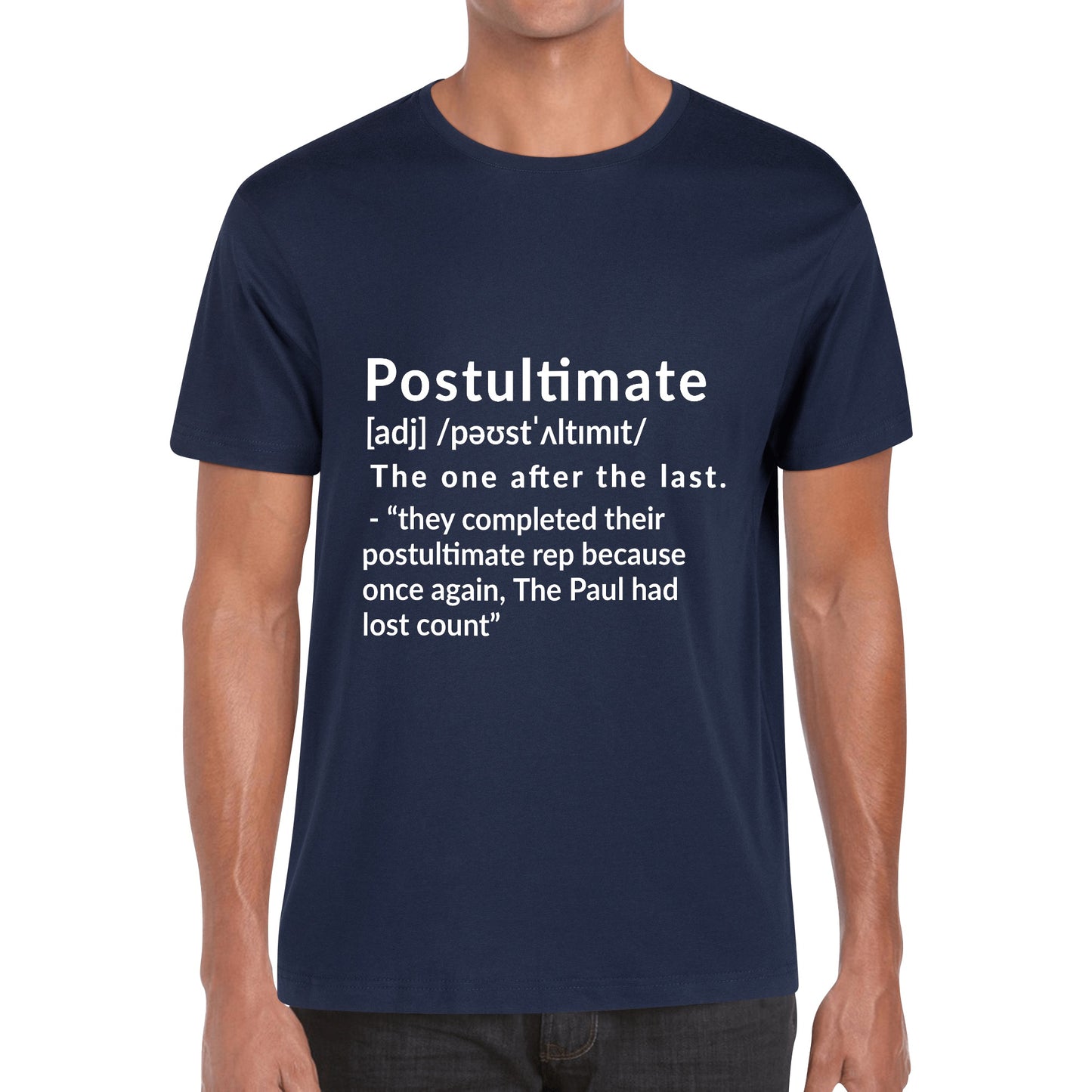 Shirts 0101 - “Postultimate” Cotton T Shirt