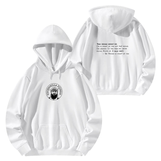 Unisex Cotton Hoodie - Dear person behind me