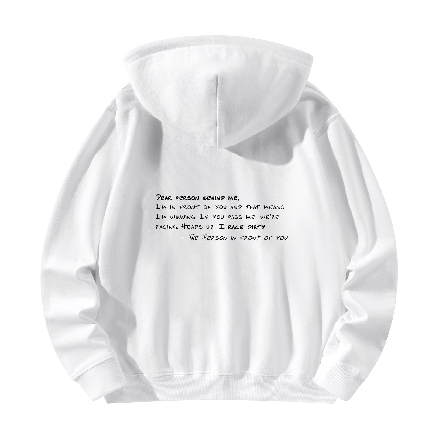 Unisex Cotton Hoodie - Dear person behind me