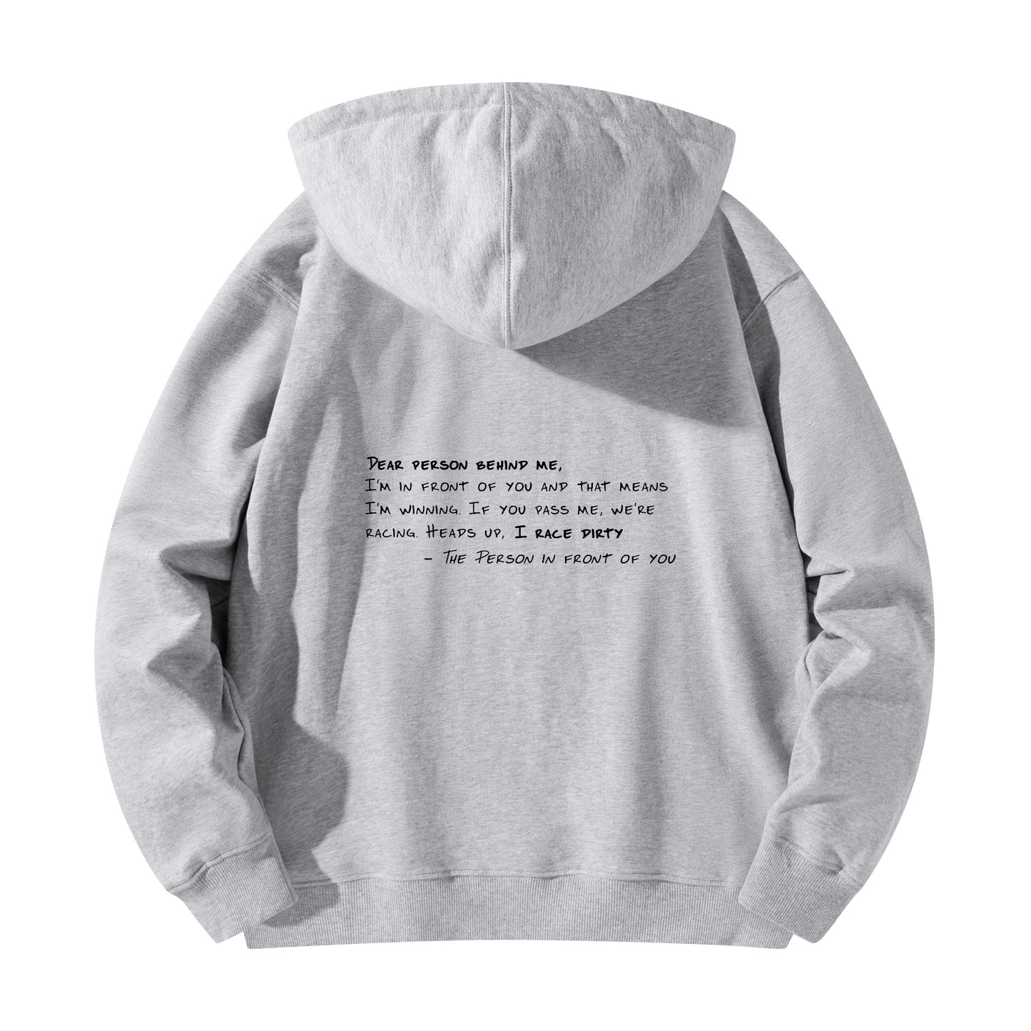 Unisex Cotton Hoodie - Dear person behind me