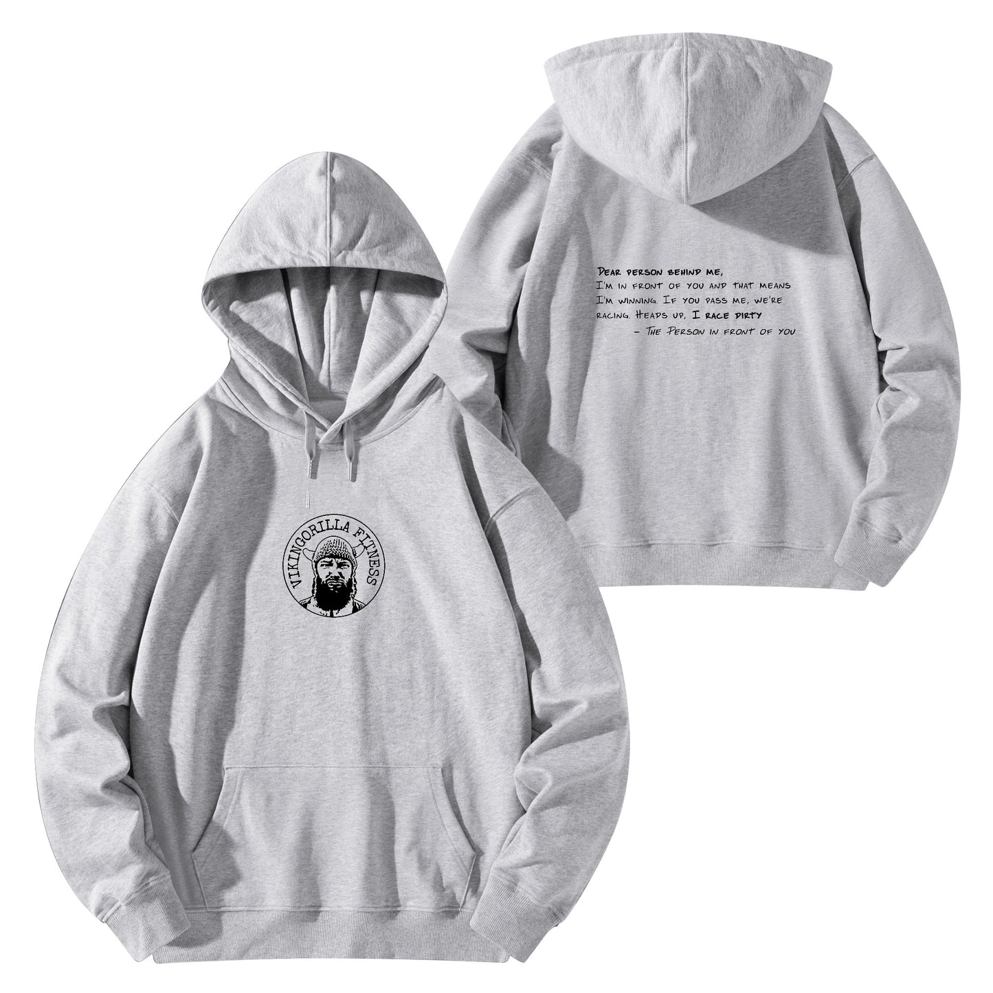 Unisex Cotton Hoodie - Dear person behind me