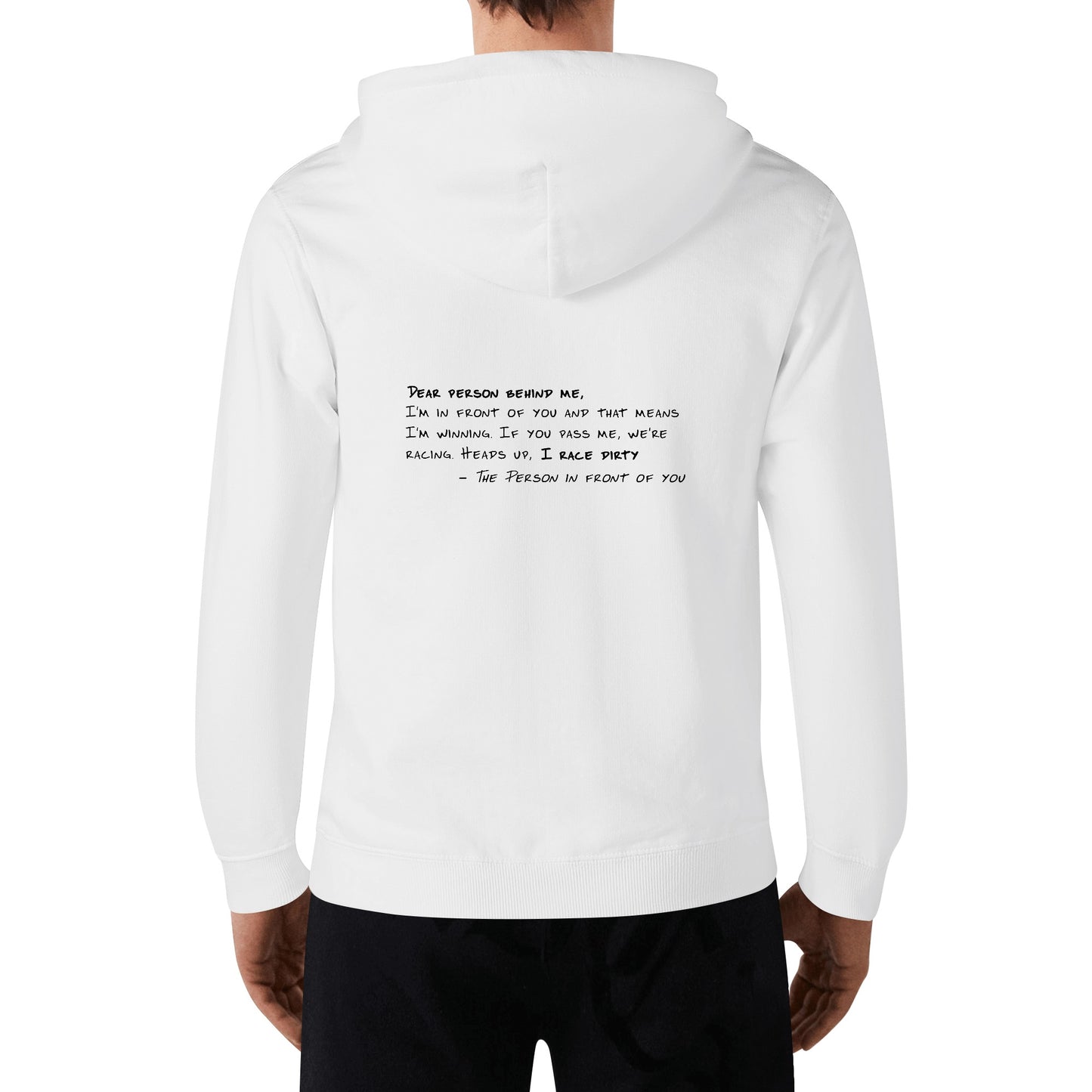 Unisex Cotton Hoodie - Dear person behind me