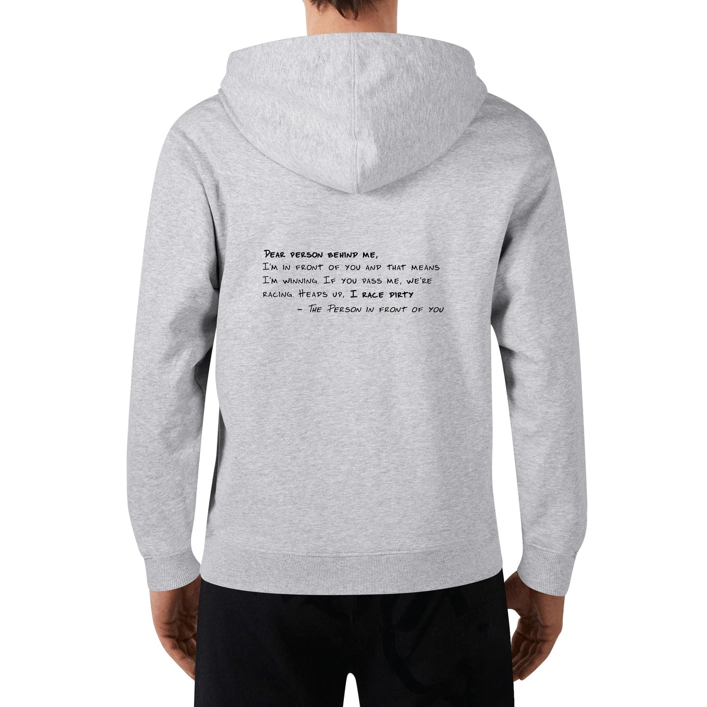 Unisex Cotton Hoodie - Dear person behind me