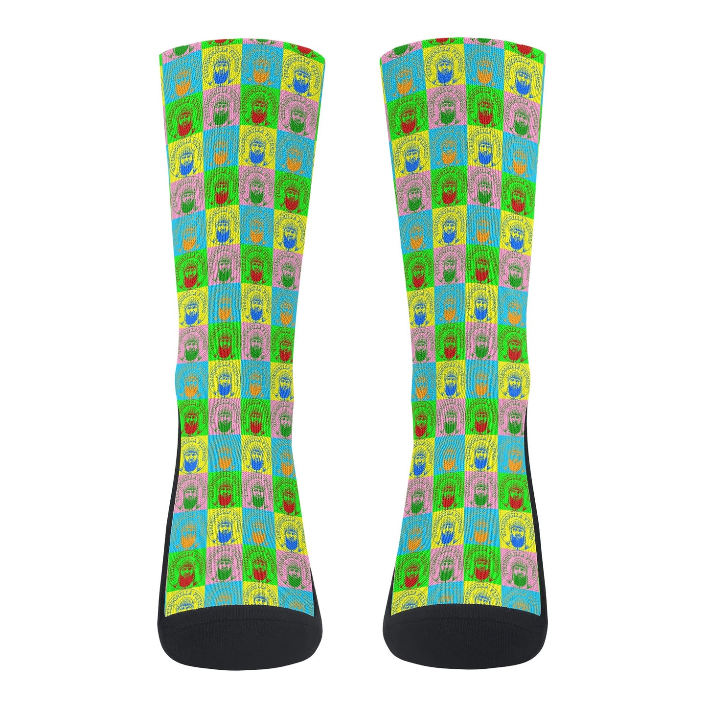 2024 - Vikingorilla Fitness Pop-art Crew Socks