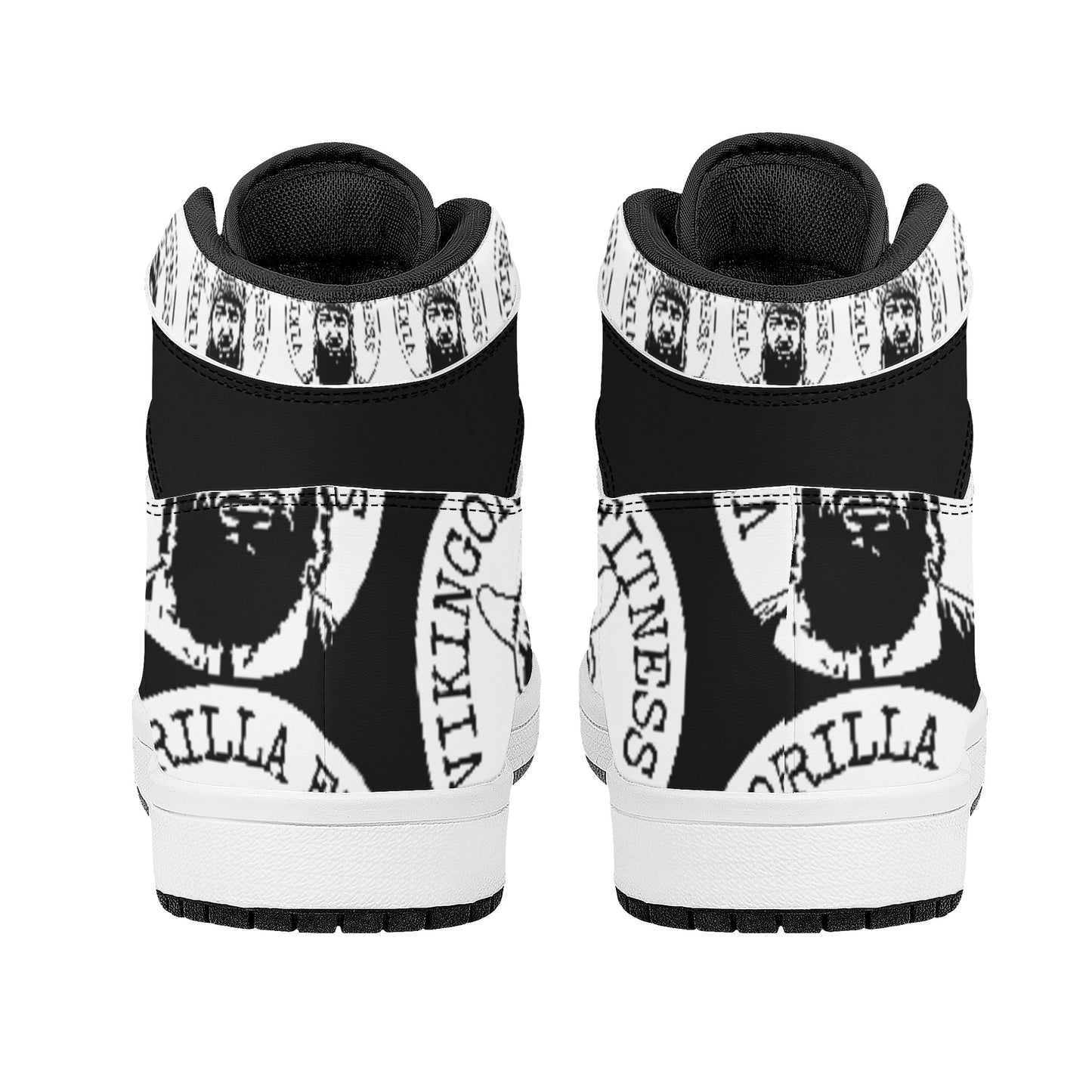 Shoes Mens High Top Leather Sneakers