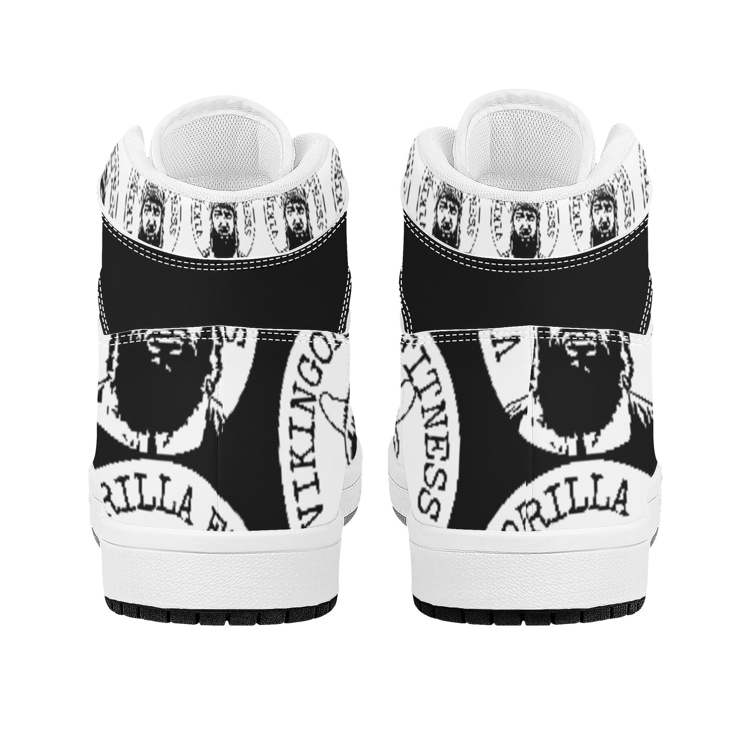 Shoes Mens High Top Leather Sneakers