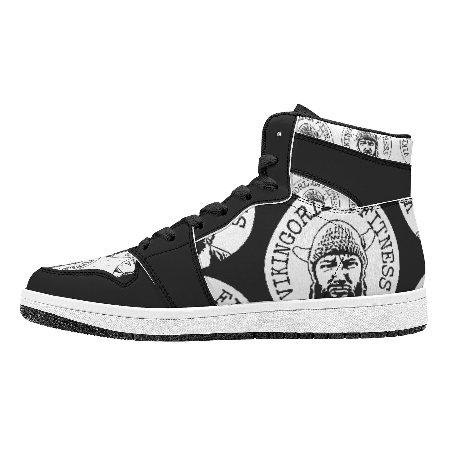 Shoes Mens High Top Leather Sneakers